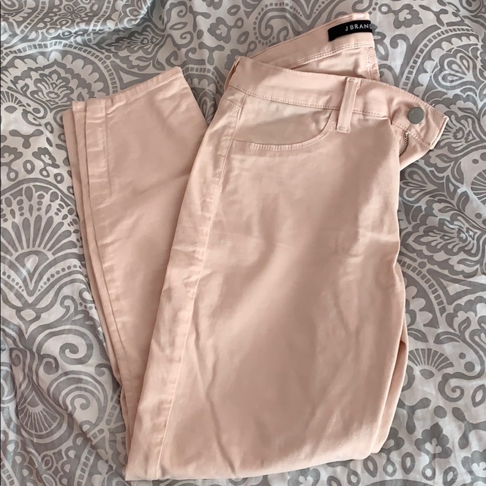 JBrand cropped blush pants